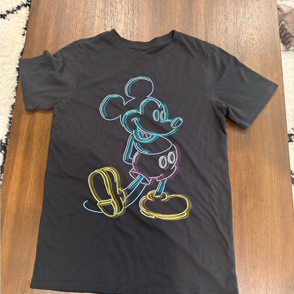 Disney Kids Black Mickey Mouse T-Shirt